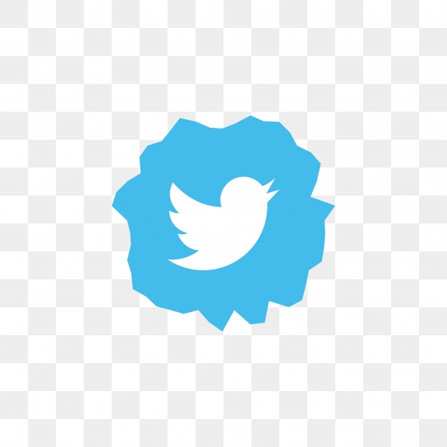 640x640 Twitter Social Media Icon Design Template Vector, Icon, Little