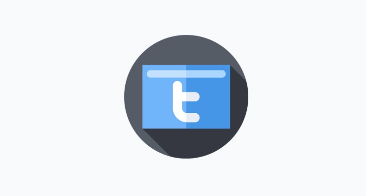 Twitter Circle Icon