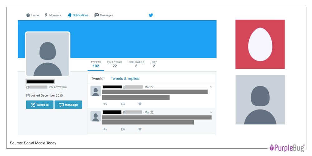 Twitter Default Icon at Vectorified.com | Collection of Twitter Default ...