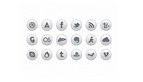 500x286 Awesome, Free Social Media Icon Sets