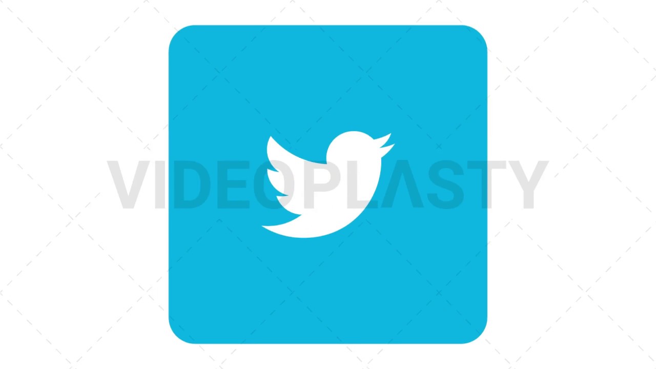 1280x720 Twitter Icon Animation