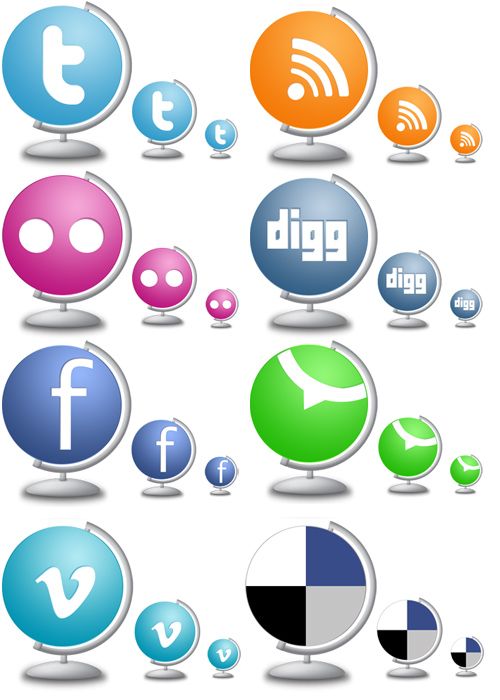 500x700 Free Social Globe Icons Preview Free Social Media Graphics
