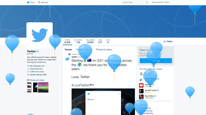 795x446 The Evolution Of Twitter's Logo Creative Bloq