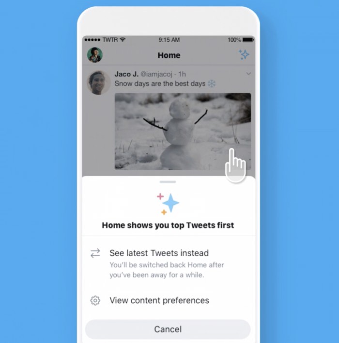 700x707 Twitter Adds Option For Viewing Your Timeline Chronologically