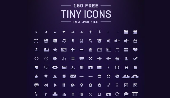 573x331 Monochrome Web Icon Sets Free And Scalable