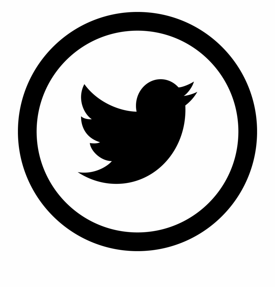 920x960 Twitter Icon In Black Circle Transparent Png Stickpng