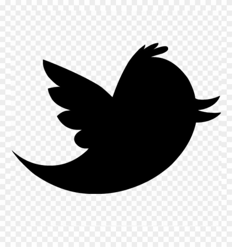 880x939 Free Png Twitter Icon Black Png Image With Transparent