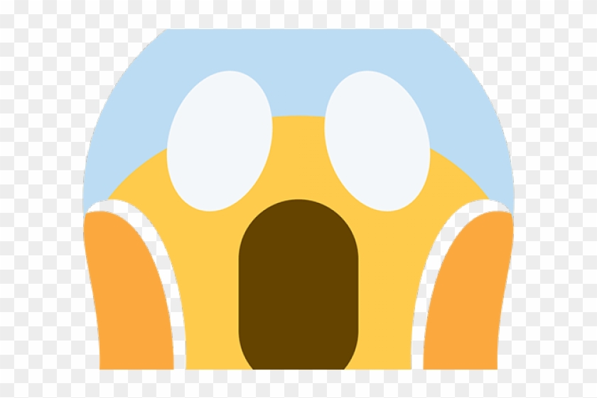 840x561 Scream Emoji Twitter, Hd Png Download