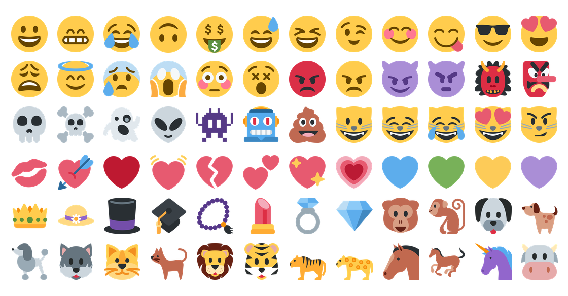 1120x584 Twitter Emoticons