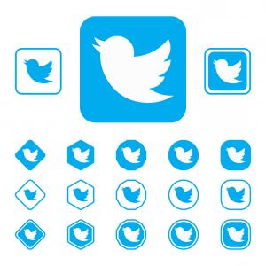 Twitter Icon Grunge Style Vector Isolated White Background 300x300 Twitter Icon Grunge Style Vector Isolated White Background