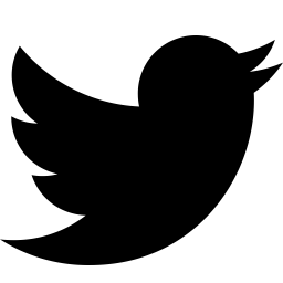 Twitter Logo Icon Of Glyph Style 256x256 Twitter Logo Icon Of Glyph Style