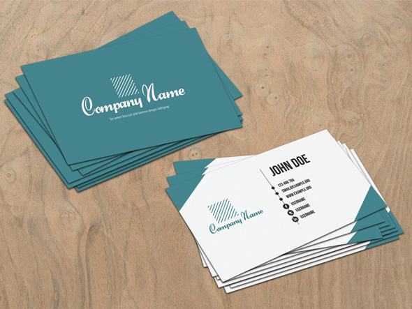 590x443 Corporate Business Card