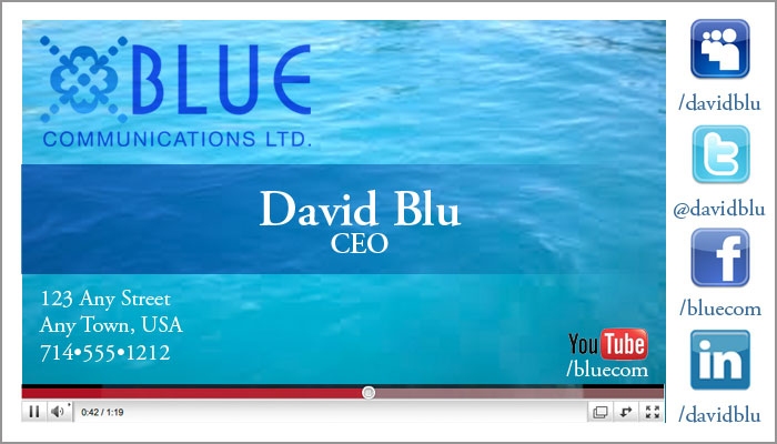 700x400 How To Design Your Business Card With Social Media Icons