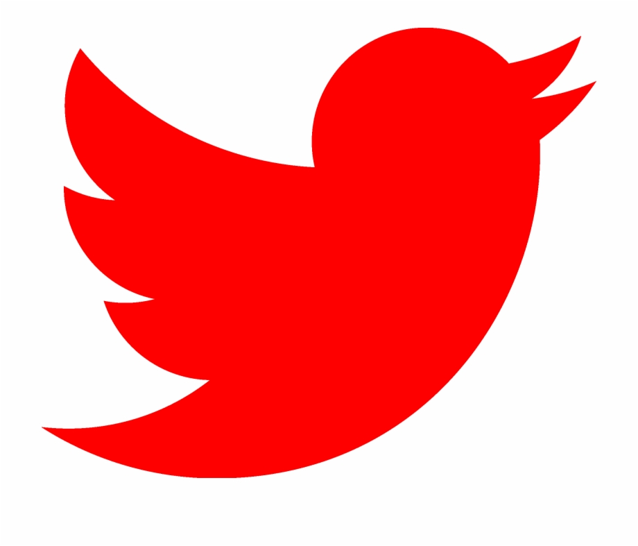920x787 Red Twitter Icon Free Social Icons
