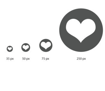 350x305 Social Media Icons Twitter, Facebook, Instagram, Gray