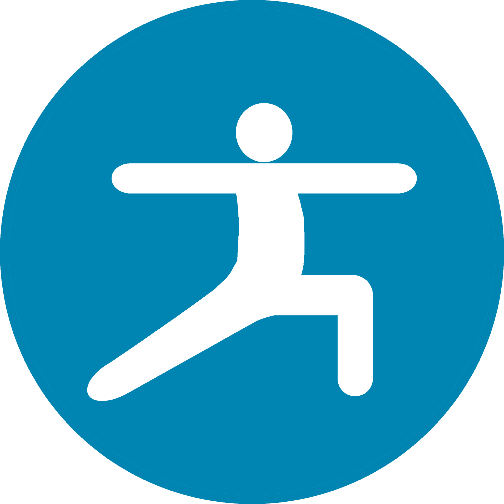 Hd Movement Icon White On Blue 1920x1920 Hd Movement Icon White On Blue