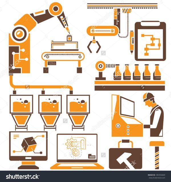 600x640 Twitter Safety In Factory Icon, Line Animation, Maker Fun