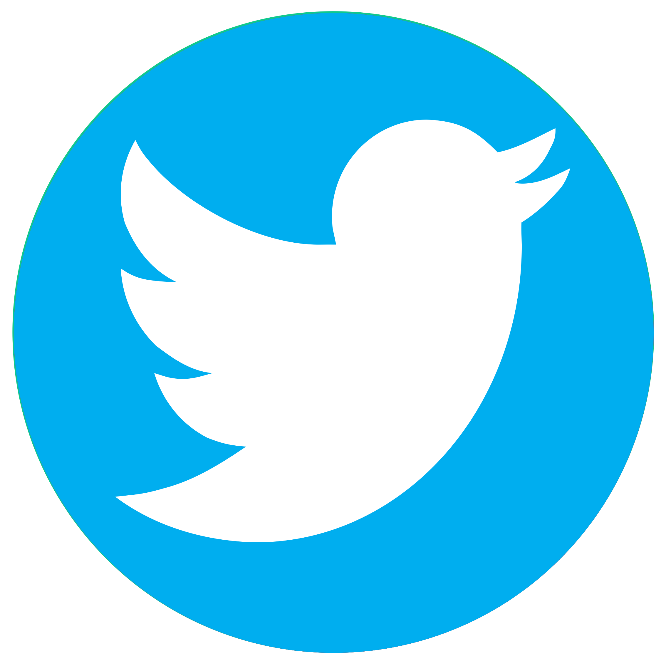 2267x2267 Logo Twitter Circle Png Transparent Image
