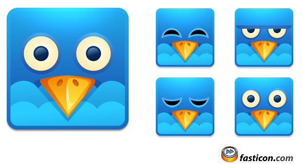 620x337 Twitter Square Icons Download This Icon Set Of Cute