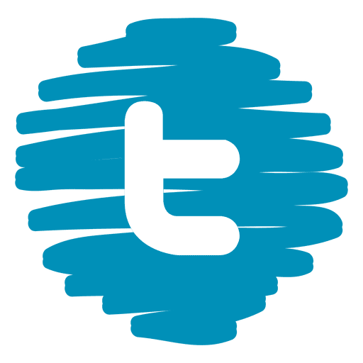 512x512 Twitter Distorted Round Icon