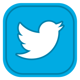 Twitter Logo Icon Of Flat Style 256x256 Twitter Logo Icon Of Flat Style