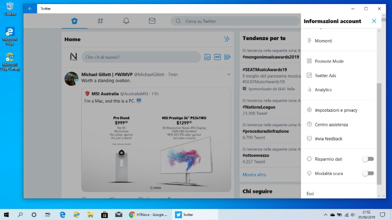 782x439 Twitter Pwa For Windows Gets New Icons And A New Appearance