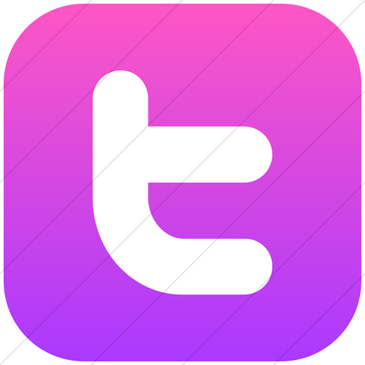 512x512 Iconsetc Flat Rounded Square White On Ios Pink Gradient Raphael