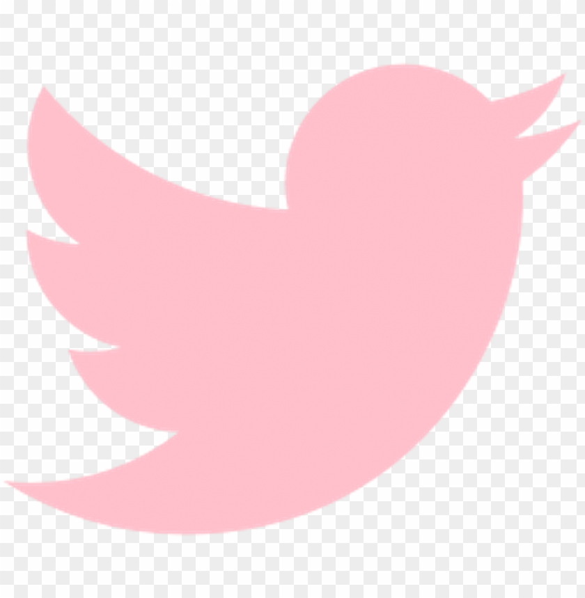 840x859 Twitter Logo Icon Bird Pink Freetoedit