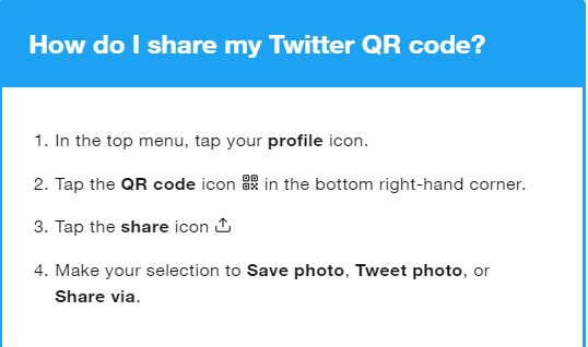 538x318 How To Generate Create Twitter Qr Code For Businesspersonal Profile