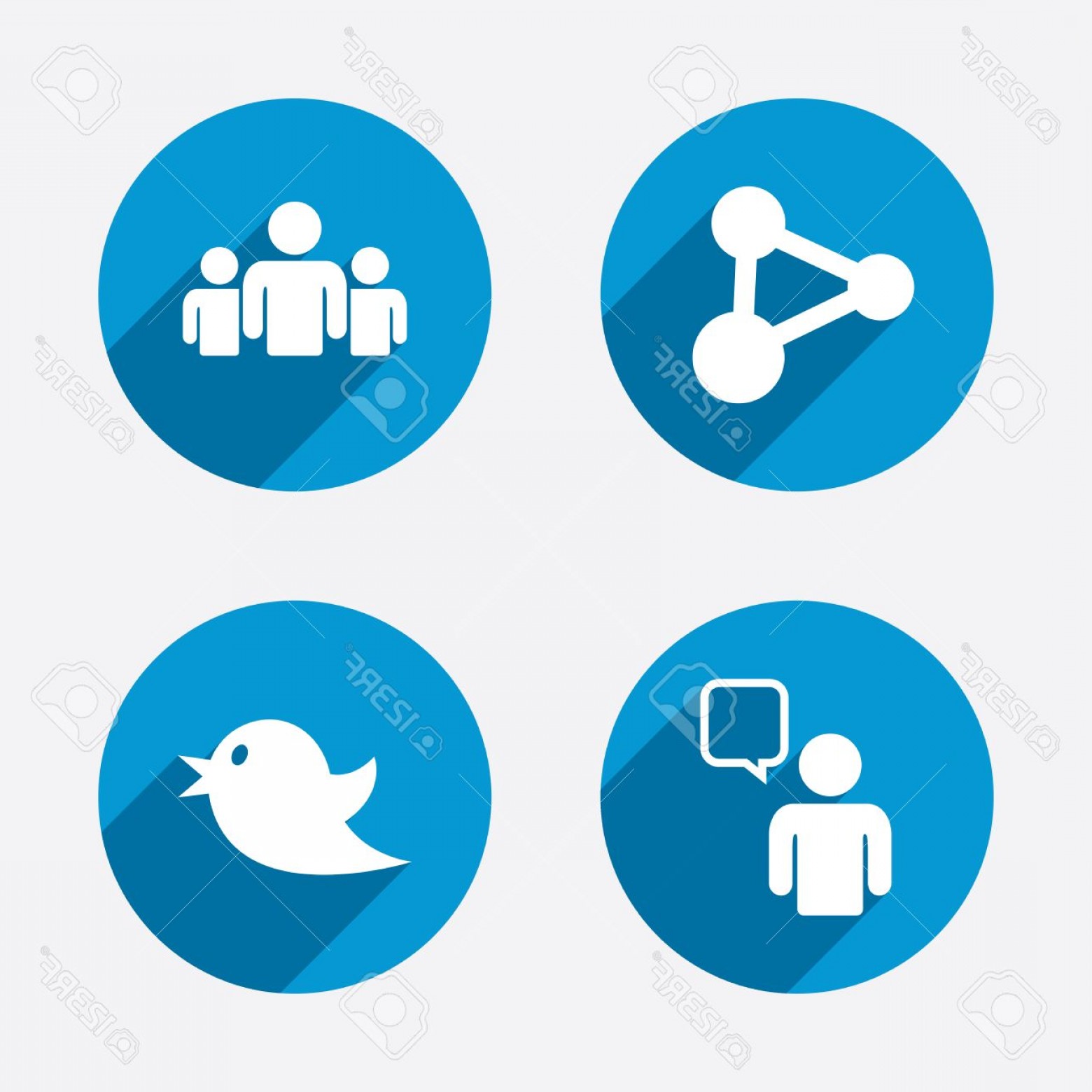 1560x1560 Twitter Circle Vector Icons Soidergi