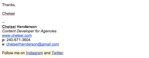 Twitter Signature Icon