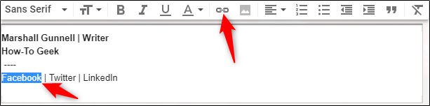 613x152 How To Link To Facebook From Your Gmail Signature