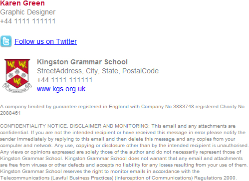 499x363 Email Signature Templates