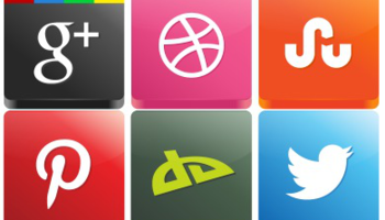 350x200 Social Icons Icon Store Social Network Icons