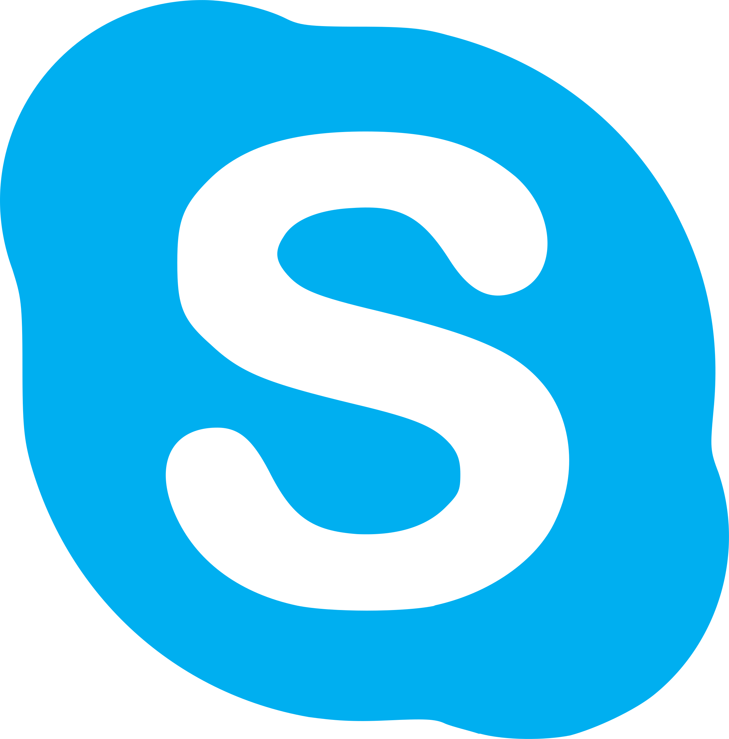 2400x2435 Hd Skype Logo Vector Png Transparent