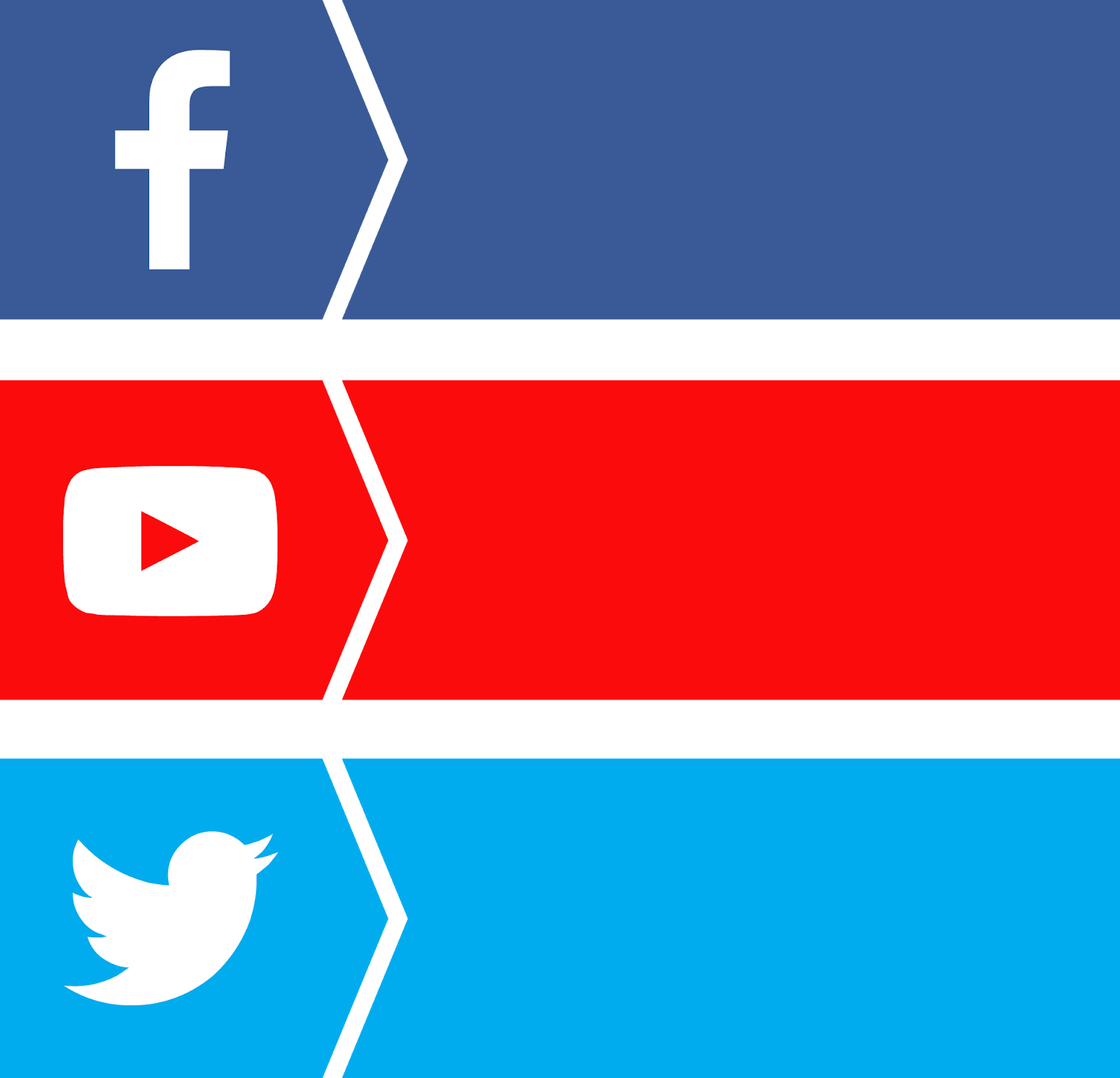 1600x1541 Download Bottons Facebook Twitter Youtube Png