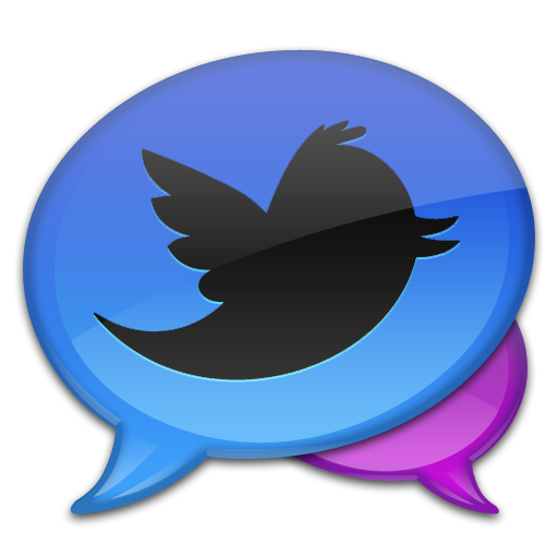 512x512 Blue Tweet Icon