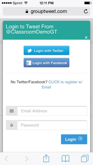 320x568 How To Create An App Shortcut Icon For Grouptweet On Your