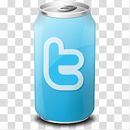 256x256 Drink Web Icon Twitter Can Transparent Background Png Clipart