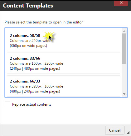 How To Add A Two Column Layout Web Resources University 420x435 How To Add A Two Column Layout Web Resources University