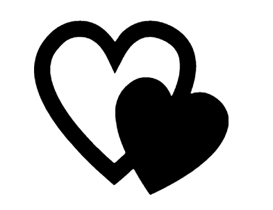 393x302 Two Hearts Icon In Android Style This Two Hearts Icon Has Android