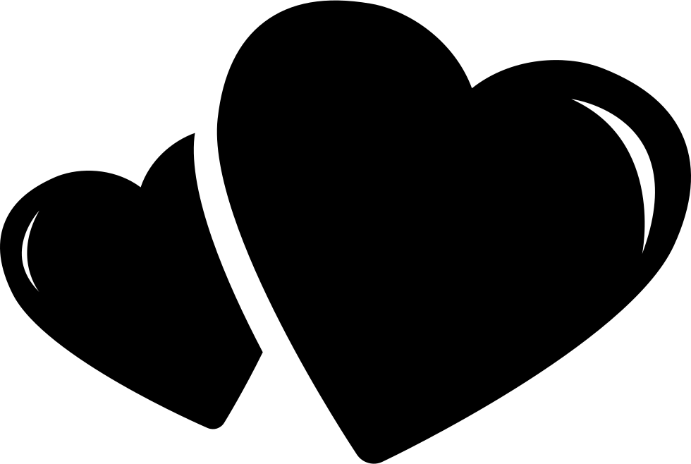 980x658 Two Hearts Png Icon Free Download