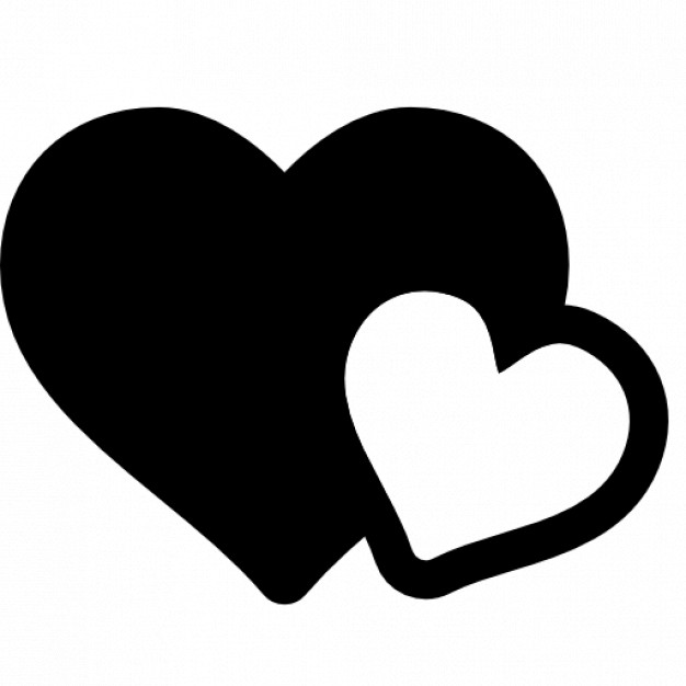 626x626 Two Hearts Icons Free Download