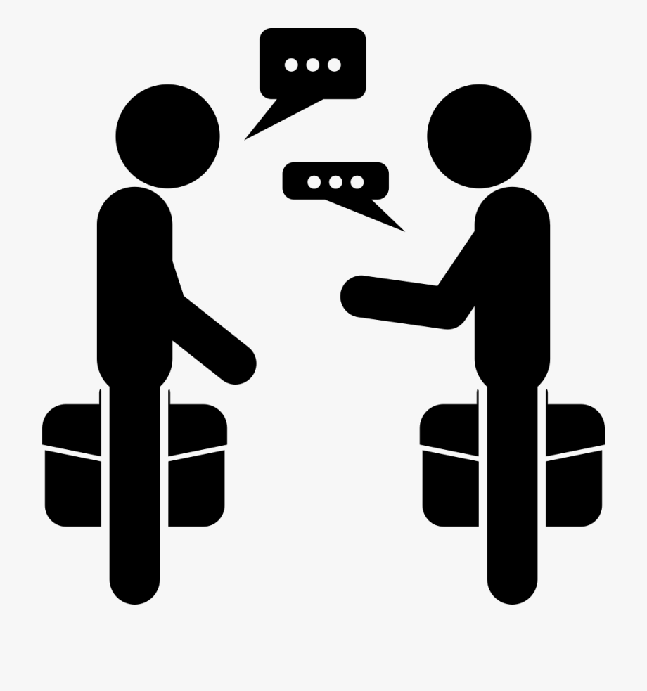 920x983 Two People Talking Icon Png Png Download