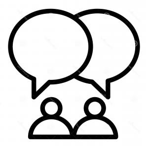 300x300 Dialogue People Icon Talking Vector Illustration Image Newwaysys