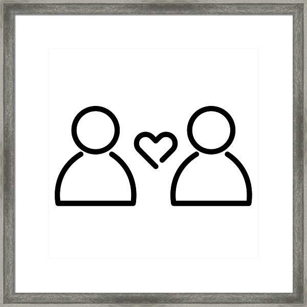 Love And Relationship Icon Heart Symbol Between Two People 600x600 Love And Relationship Icon Heart Symbol Between Two People