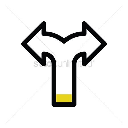 450x450 Free Two Arrow Icon Stock Vectors Stockunlimited