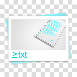 256x256 Niome S, White And Teal Txt Icon Transparent Background Png