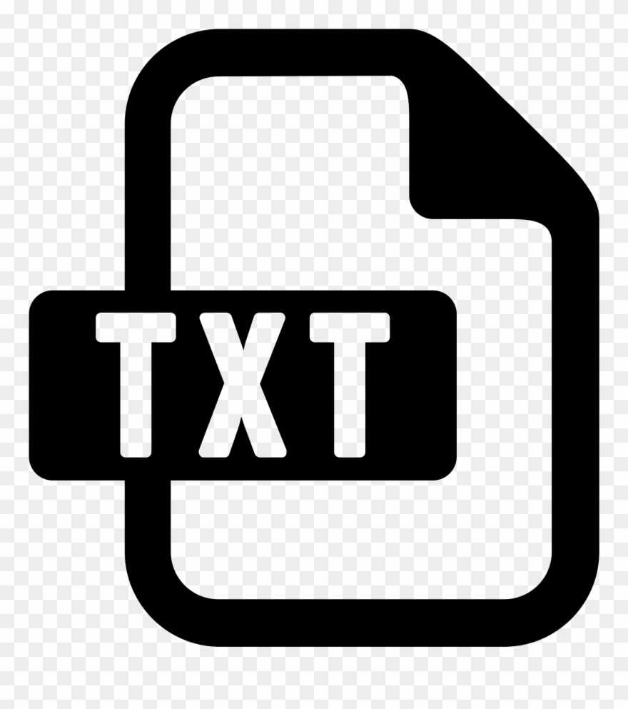 Txt Icon Free Download Png And Vector 880x993 Txt Icon Free Download Png And Vector