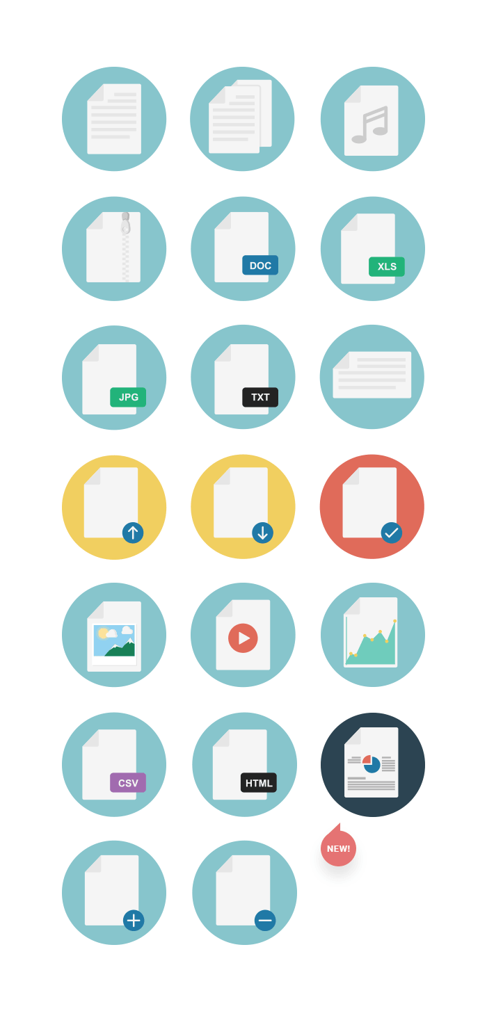 700x1477 Types Icons Creative Tail